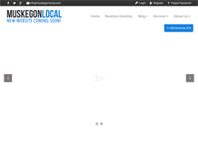 Tablet Screenshot of muskegonlocal.com